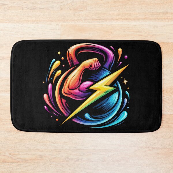 Item preview, T-Shirt - Sticker - Power Surge Kettlebell designed and sold by ForeverPrintsOK.