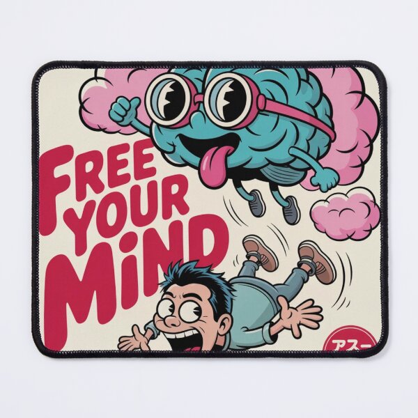 Item preview, Free Your Mind designed and sold by BrutaEstampa.