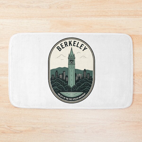 Item preview, Vintage Berkeley Sather Tower Free Speech City Emblem designed and sold by k3rstman1.
