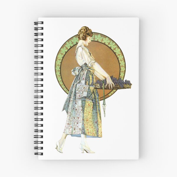 Item preview, Woman with Grapes by Coles Phillips - Art Deco Vintage Woman Illustration for Retro Fashion Lovers  designed and sold by RickE.