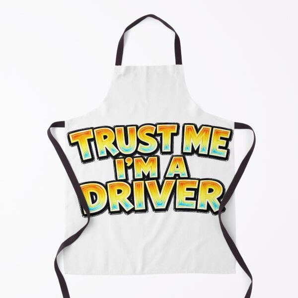 Item preview, TRUST ME I’M A DRIVER – hand drawn childlike typography designed and sold by Mac Sketches.