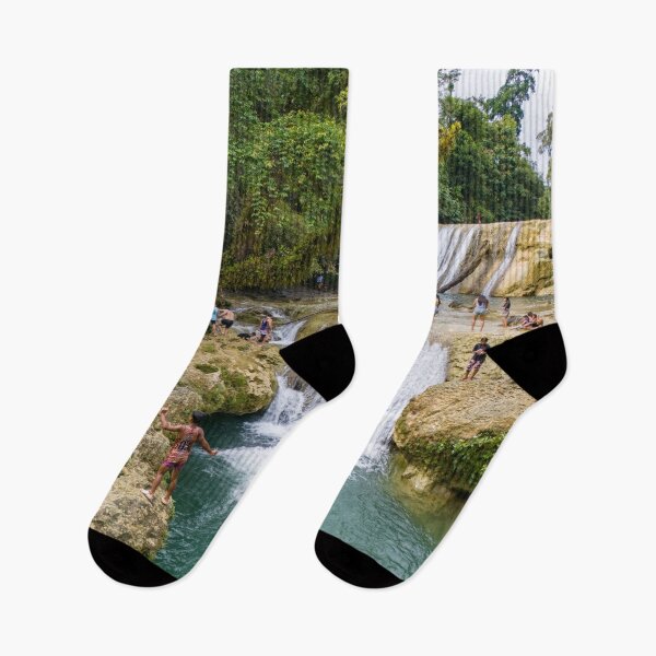 Item preview, Lower Tugonan Falls Aerial - Agusan del Sur | Mindanao, Philippines Drone Waterfall Art designed and sold by Ross.A.Campbell.