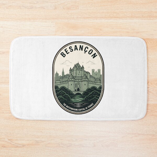 Item preview, Vintage Besancon France Watchmaking Capital Travel Badge designed and sold by k3rstman1.