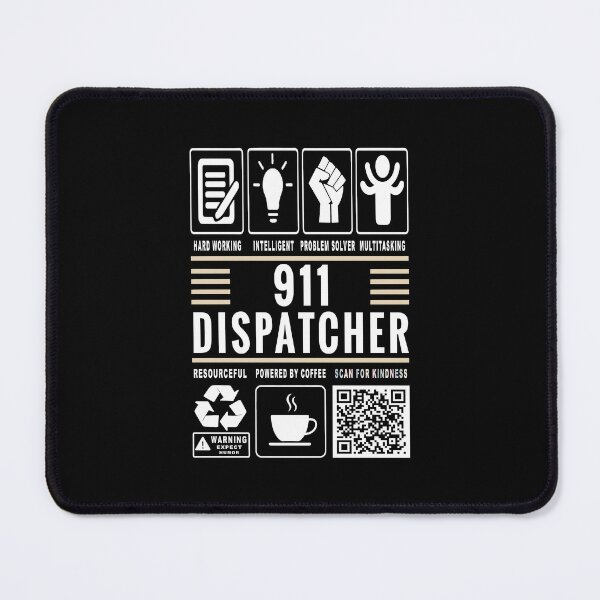 Item preview, Funny Dispatcher Job Description Icons QR Code designed and sold by MerchMaxxing.