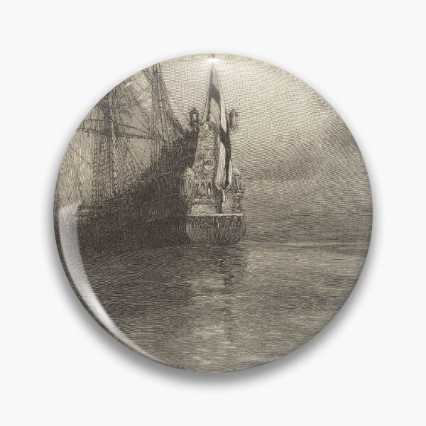 Item preview, Sailing Ship In Full Canvas | Nautical Art designed and sold by GammaRay.