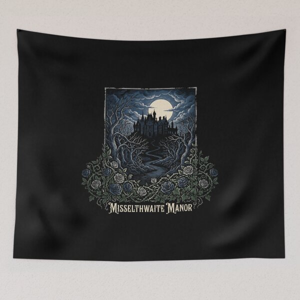 Item preview, Misselthwaite Manor Secret Garden Night Rose Design designed and sold by Fenay Designs.