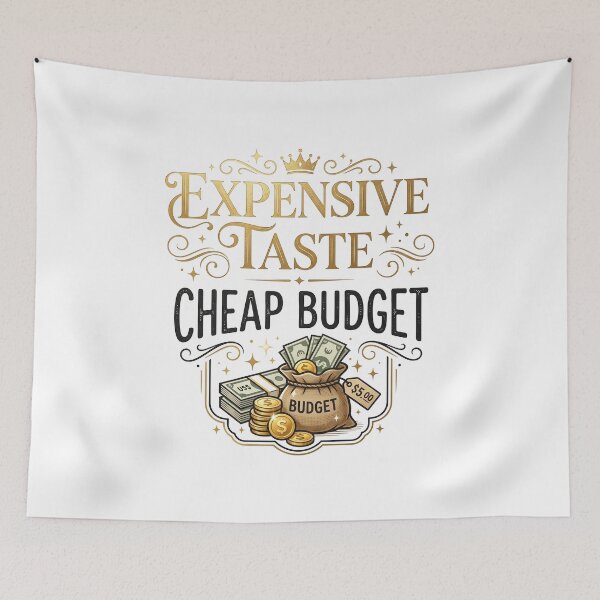 Item preview, Expensive Taste, Cheap Budget designed and sold by khalidnasr.