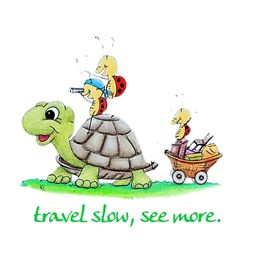Artwork thumbnail, Slow Ride Fast Friends by KarinKaefer