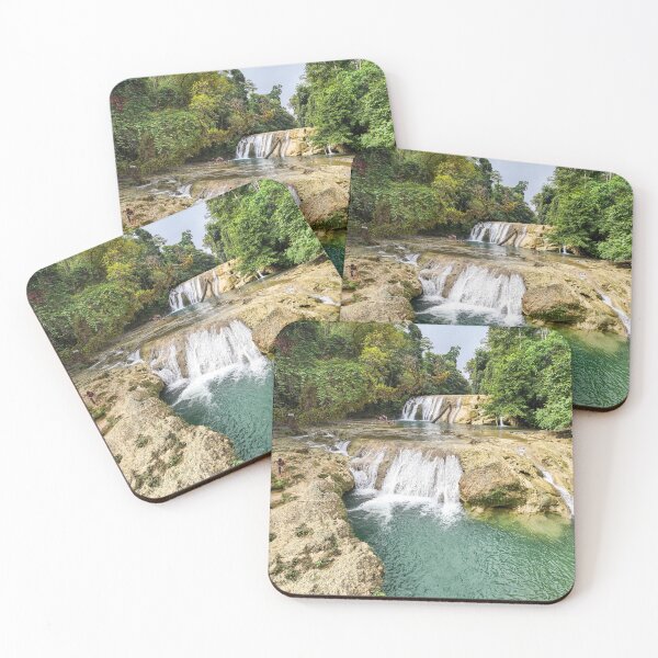 Item preview, Lower Tugonan Falls Aerial - Agusan del Sur | Mindanao, Philippines Drone Waterfall Art designed and sold by Ross.A.Campbell.