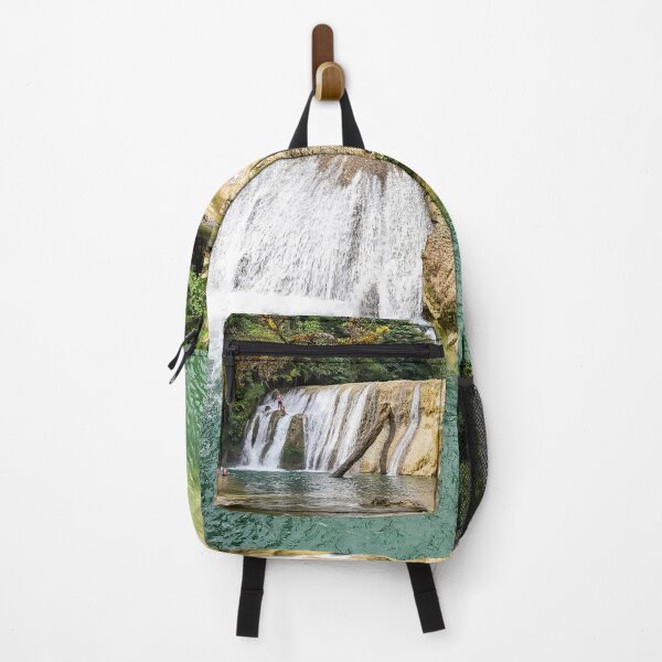 Item preview, Lower Tugonan Falls Aerial - Agusan del Sur | Mindanao, Philippines Drone Waterfall Art designed and sold by Ross.A.Campbell.