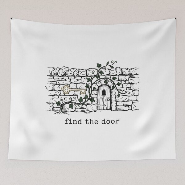 Item preview, Find The Door Secret Garden Key And Ivy Wall designed and sold by Fenay Designs.