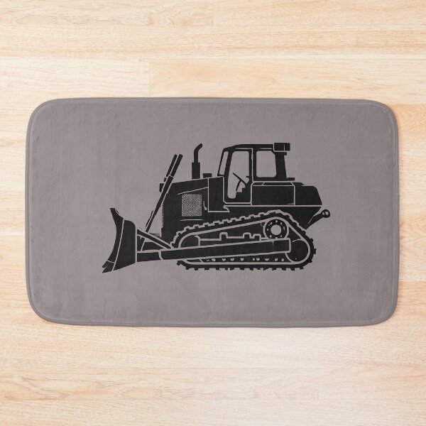 Item preview, Classic Bulldozer Silhouette Design designed and sold by quigeebo designs.