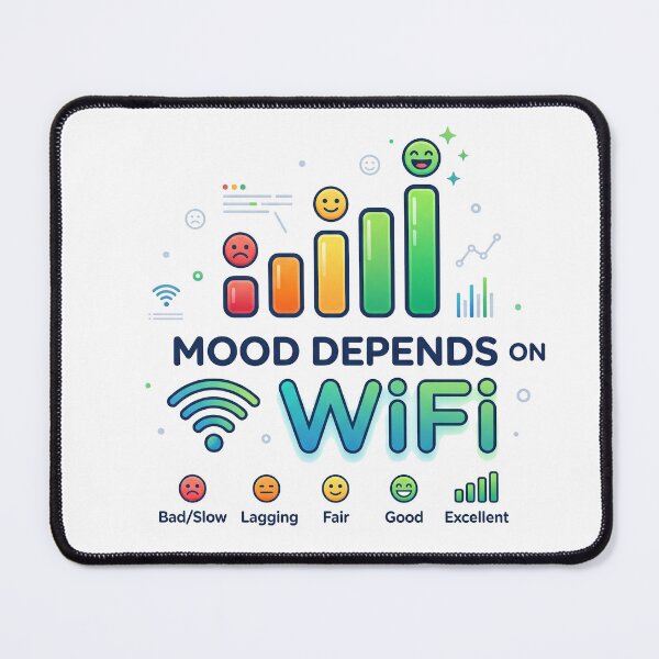 Item preview, Mood Depends on WiFi designed and sold by khalidnasr.