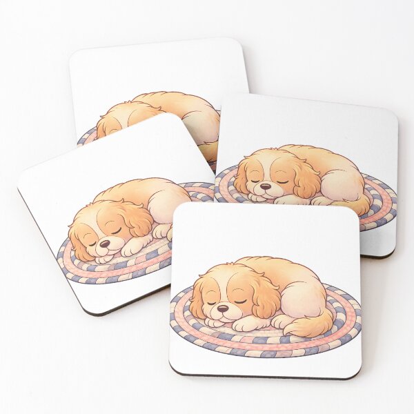 Item preview, Cozy Dog Cute Relaxing Pet Graphic designed and sold by SoftSproutstu.