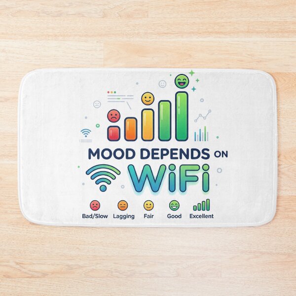 Item preview, Mood Depends on WiFi designed and sold by khalidnasr.