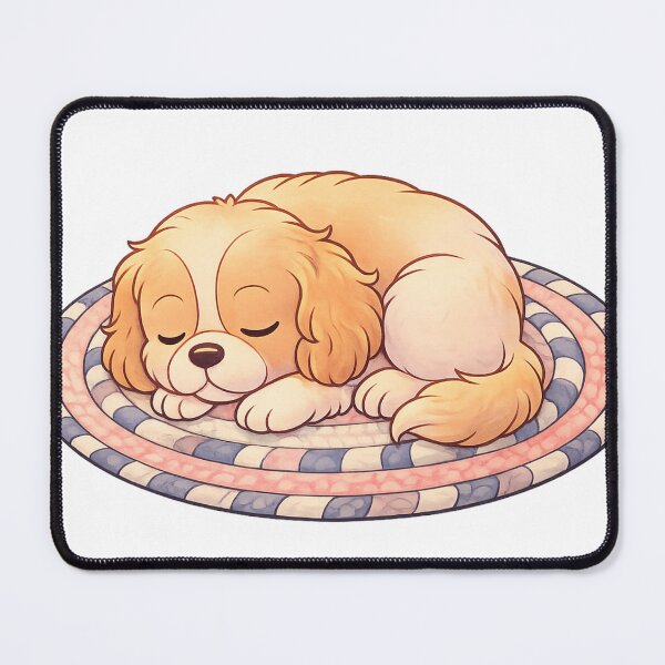 Item preview, Cozy Dog Cute Relaxing Pet Graphic designed and sold by SoftSproutstu.