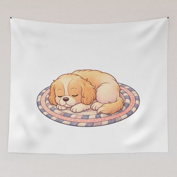 Item preview, Cozy Dog Cute Relaxing Pet Graphic designed and sold by SoftSproutstu.
