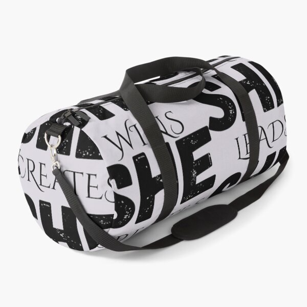 Item preview, SHE Creates Leads Wins | Distressed Urban Typography designed and sold by Typomuse-studio.