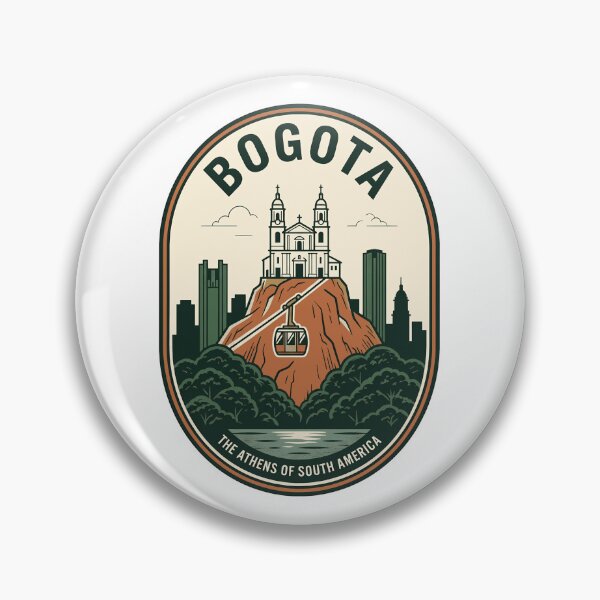 Item preview, Vintage Bogota Colombia Monserrate Travel Badge designed and sold by k3rstman1.