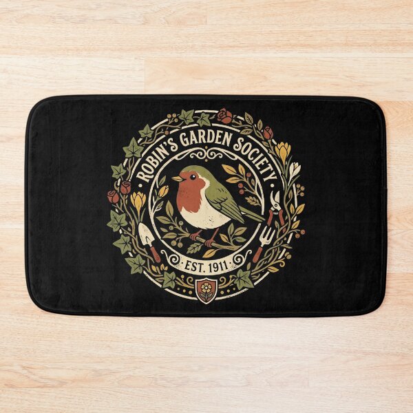 Item preview, Robin’s Garden Society Secret Garden Bird Badge designed and sold by Fenay Designs.