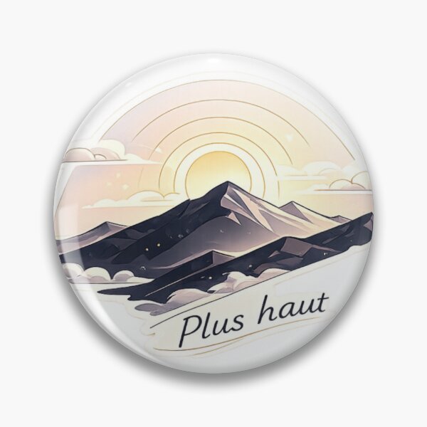 Item preview, Higher – Minimalist Mountains designed and sold by StickMe2Fois.