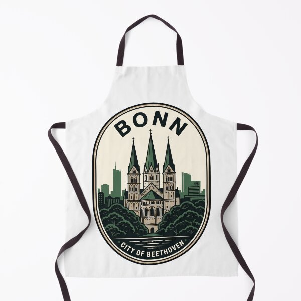 Item preview, Bonn Germany City of Beethoven Vintage Travel Emblem designed and sold by k3rstman1.