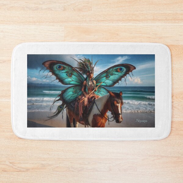 Item preview, Cyan Dream LeMurMaid Celestial Arrival - Mystical Beach Emergence designed and sold by WildlyAiyana.