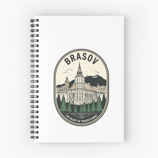 Item preview, Vintage Brasov Romania Black Church Transylvania Badge designed and sold by k3rstman1.