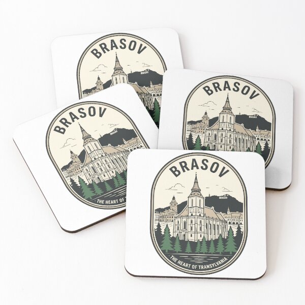 Item preview, Vintage Brasov Romania Black Church Transylvania Badge designed and sold by k3rstman1.