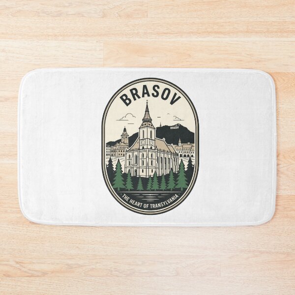 Item preview, Vintage Brasov Romania Black Church Transylvania Badge designed and sold by k3rstman1.