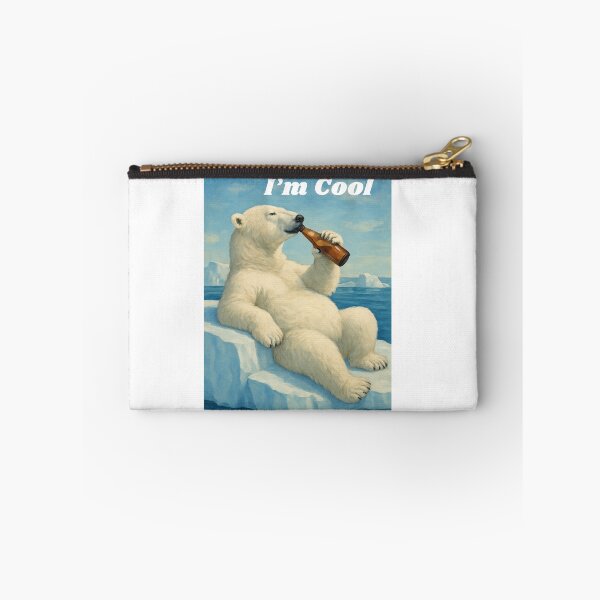 Item preview, Chill with I'm Cool Polar Bear TShirt designed and sold by mydesignsbylar.
