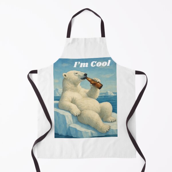 Item preview, Chill with I'm Cool Polar Bear TShirt designed and sold by mydesignsbylar.