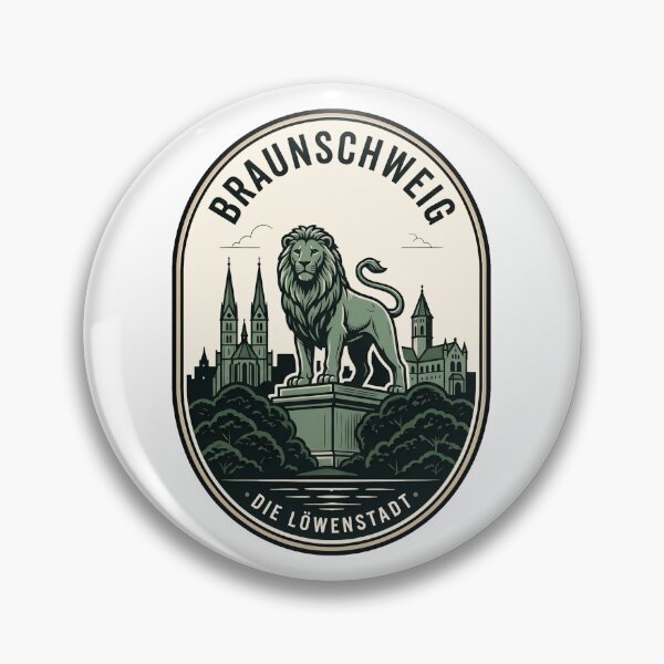 Item preview, Braunschweig Germany Lion City Vintage Emblem designed and sold by k3rstman1.