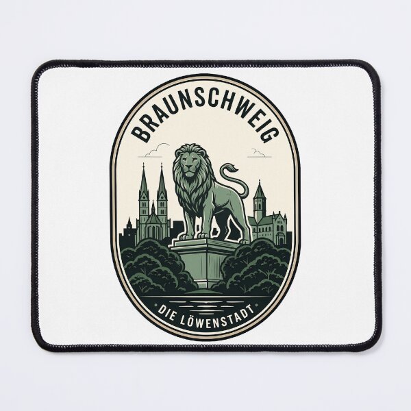 Item preview, Braunschweig Germany Lion City Vintage Emblem designed and sold by k3rstman1.