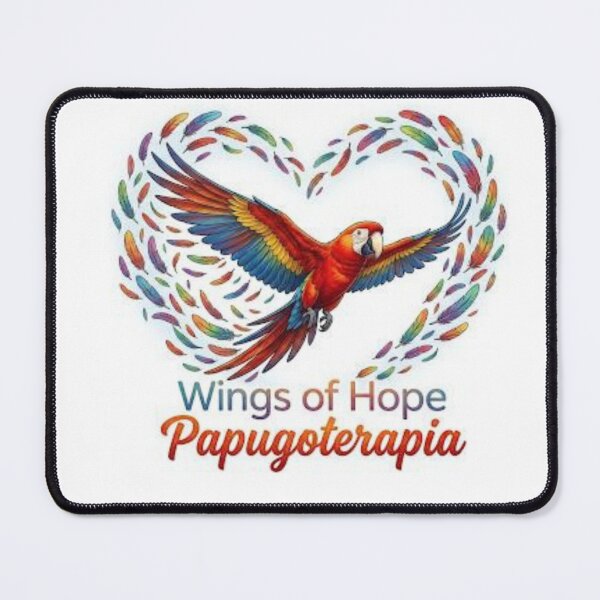Item preview, Papugoterapia - Wings of Hope designed and sold by skrzydlatyraj.