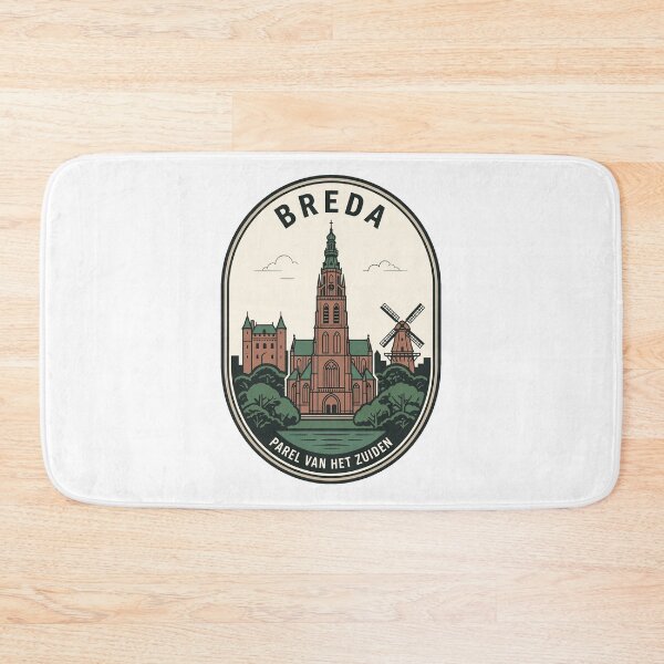 Item preview, Vintage Breda Netherlands Travel Badge Grote Kerk designed and sold by k3rstman1.