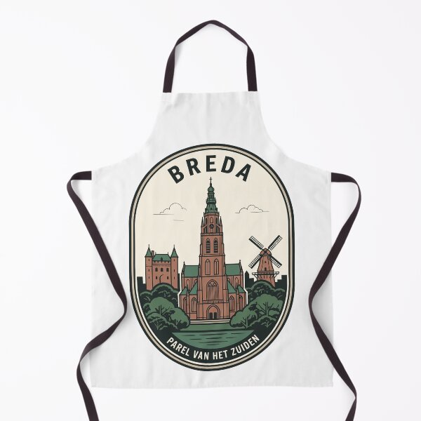 Item preview, Vintage Breda Netherlands Travel Badge Grote Kerk designed and sold by k3rstman1.