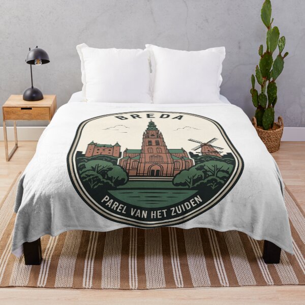 Item preview, Vintage Breda Netherlands Travel Badge Grote Kerk designed and sold by k3rstman1.
