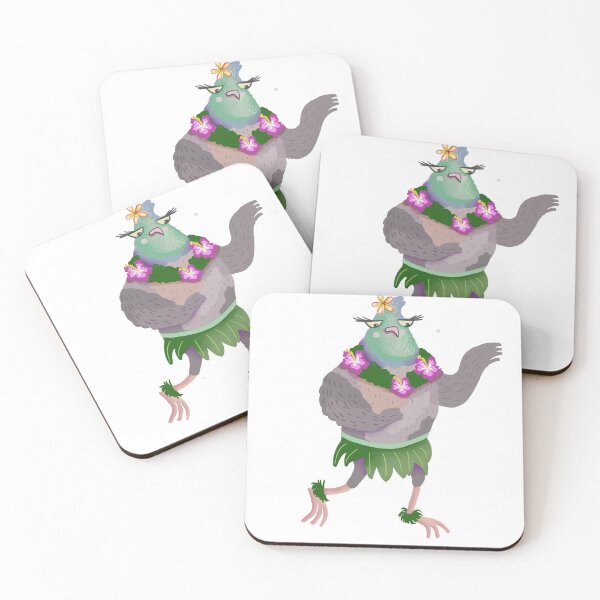 Item preview, Funny Hula Dancing Pigeon designed and sold by FaliushART.