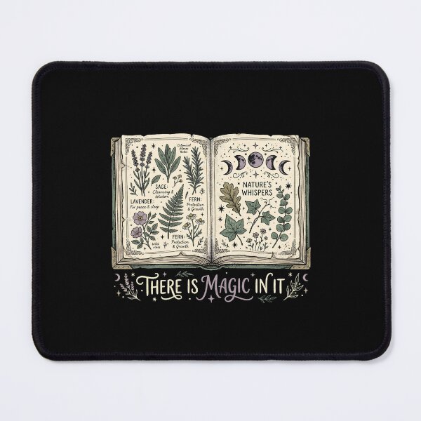 Item preview, There Is Magic In It Secret Garden Herb Book designed and sold by Fenay Designs.