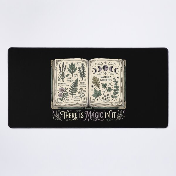 Item preview, There Is Magic In It Secret Garden Herb Book designed and sold by Fenay Designs.