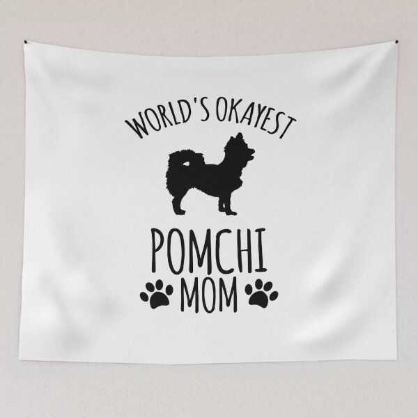 Item preview, Worlds Okayest Pomchi Mom - Dog Mom designed and sold by kindxinn.
