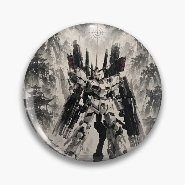 Item preview, Ghost Unicorn Phantom Mecha | Futuristic Samurai Anime Robot Warrior Art designed and sold by Dyan4.