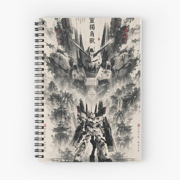 Item preview, Ghost Unicorn Phantom Mecha | Futuristic Samurai Anime Robot Warrior Art designed and sold by Dyan4.
