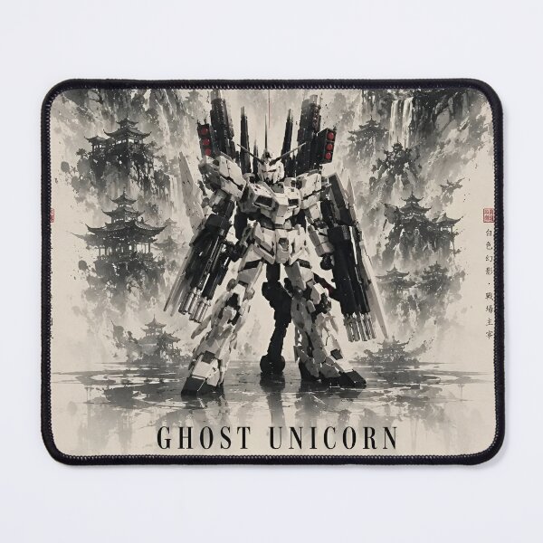Item preview, Ghost Unicorn Phantom Mecha | Futuristic Samurai Anime Robot Warrior Art designed and sold by Dyan4.