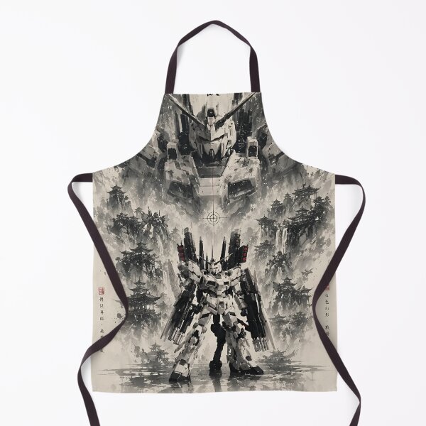 Item preview, Ghost Unicorn Phantom Mecha | Futuristic Samurai Anime Robot Warrior Art designed and sold by Dyan4.