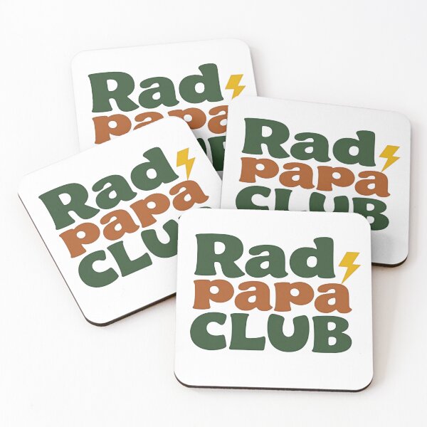 Item preview, Rad Papa Club – Cool Dad T-Shirt designed and sold by Raesi1.