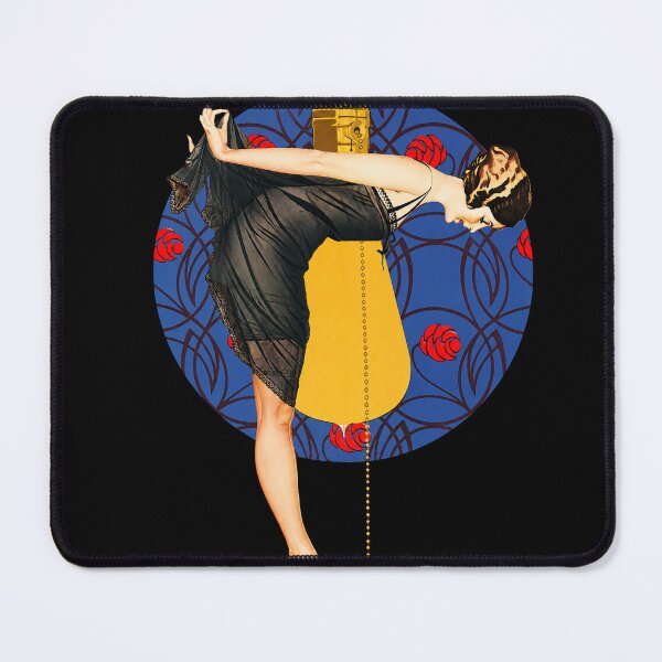 Item preview, "Edison Mazda lights” Coles Phillips - Art Deco Vintage Flapper Illustration for Retro Fashion Lovers designed and sold by RickE.