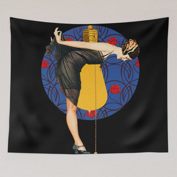 Item preview, "Edison Mazda lights” Coles Phillips - Art Deco Vintage Flapper Illustration for Retro Fashion Lovers designed and sold by RickE.