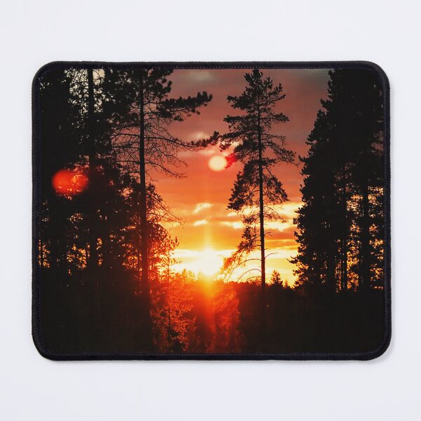 Item preview, Ember Sky Forest Sunset designed and sold by Exodoi.